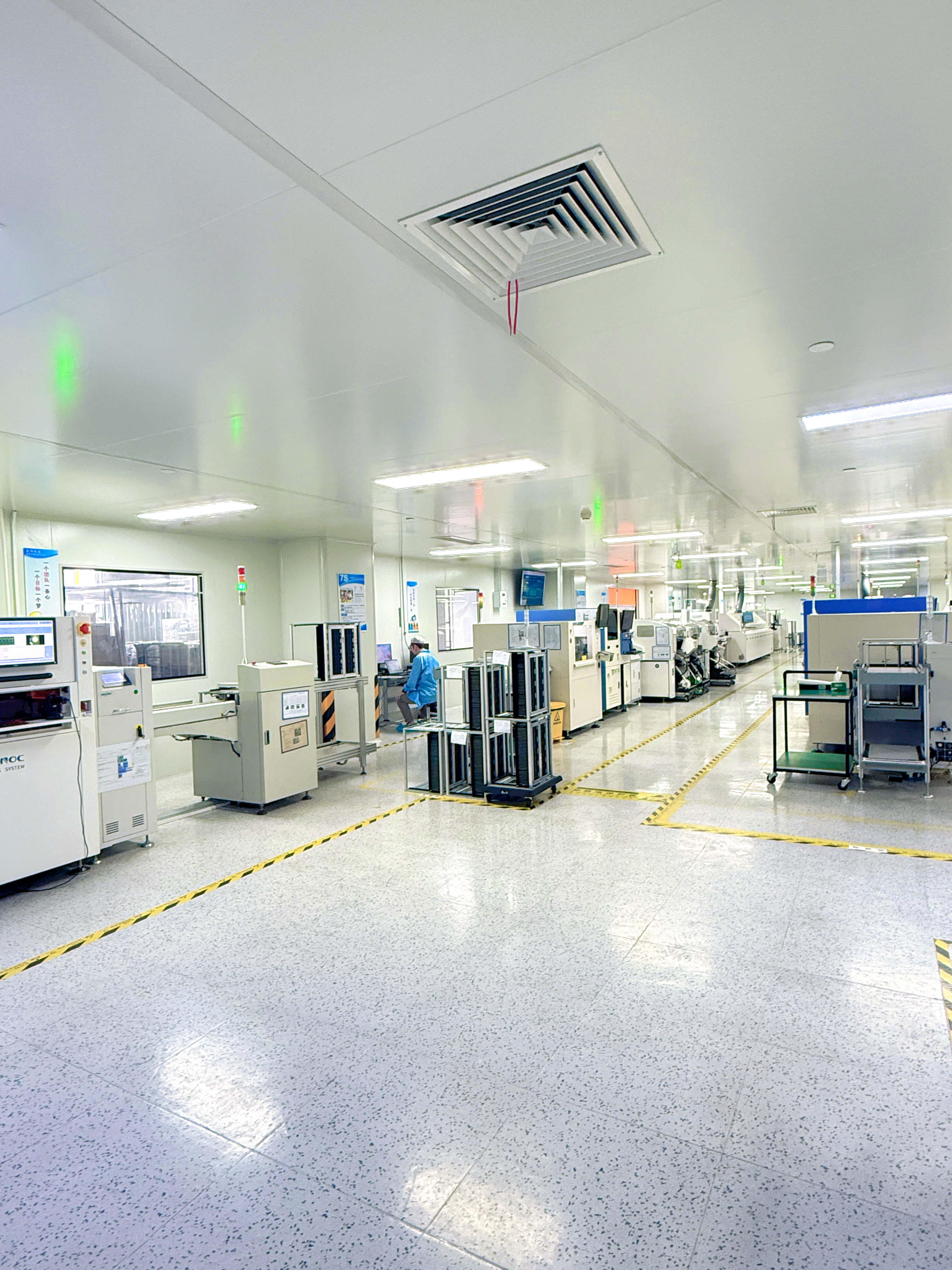 熙进电子 SMT 车间全景